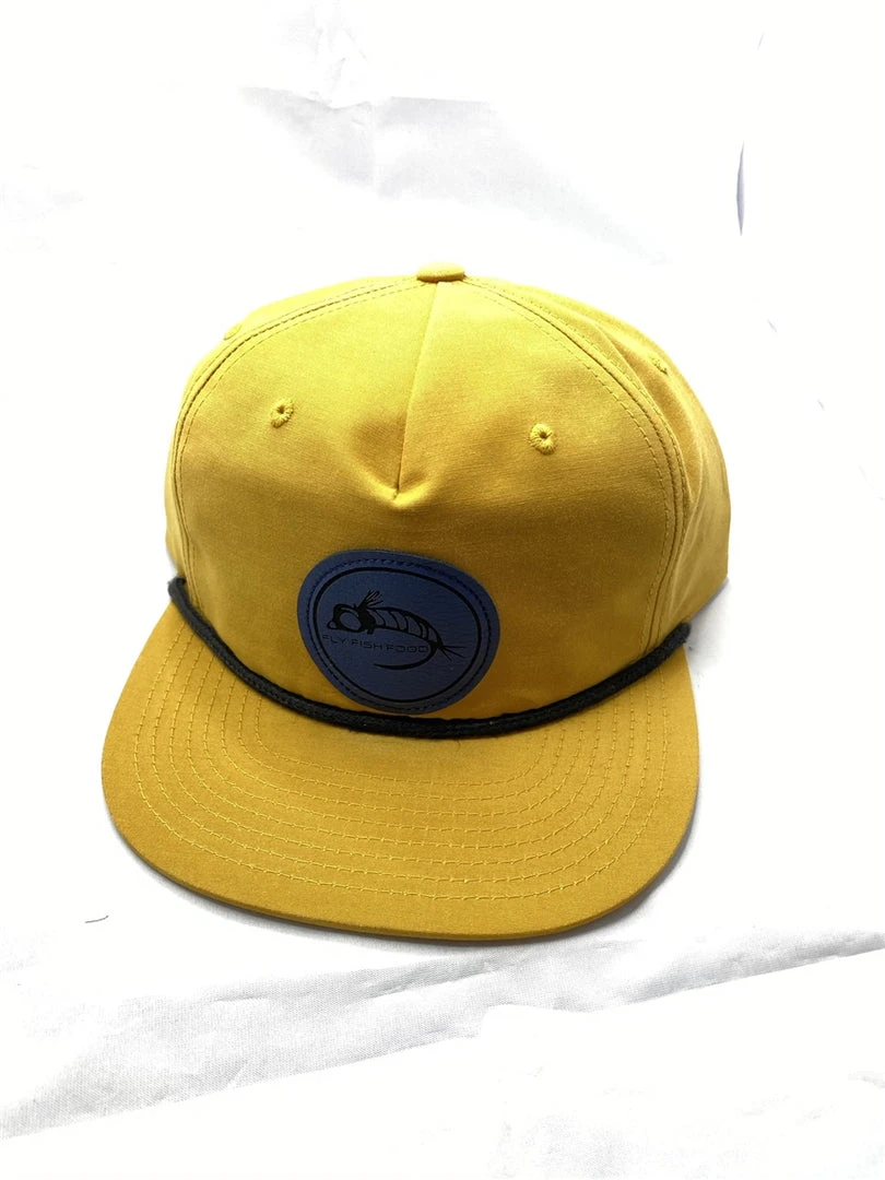 Captuer Pinch Front Relaxed Logo Hat - Gold 3 Captuer Pinch Front Relaxed Logo Hat - Gold