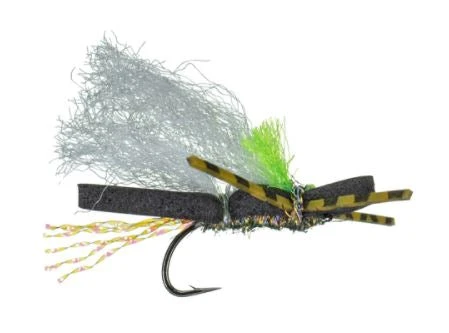 MFC Hi-Vis Micro Chubby - Peacock Dry Flies 3 MFC Hi-Vis Micro Chubby - Peacock Dry Flies