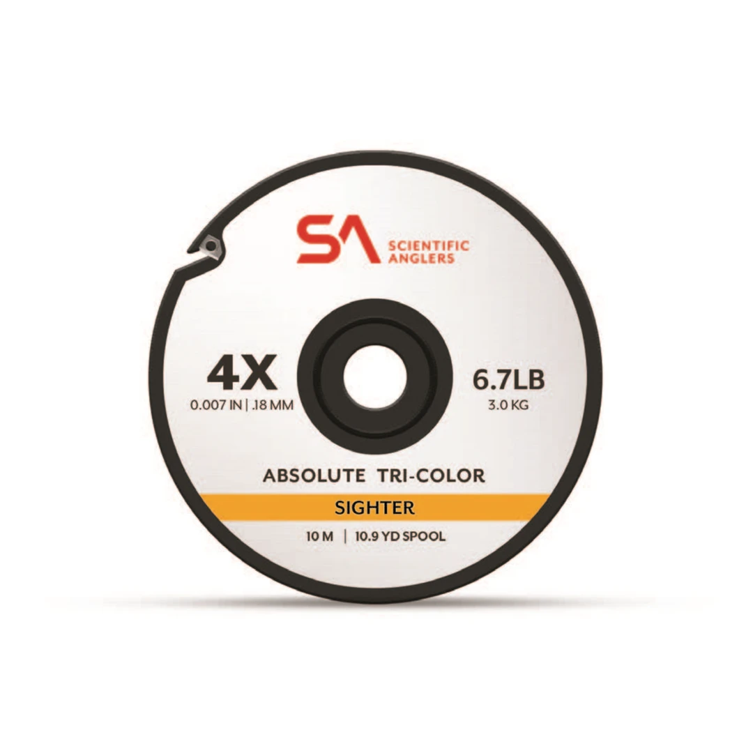 Tippet Leader & Accessories Scientific Anglers Absolute Tri-Color Sighter Tippet - 10m 3 Tippet Leader & Accessories Scientific Anglers Absolute Tri-Color Sighter Tippet - 10m