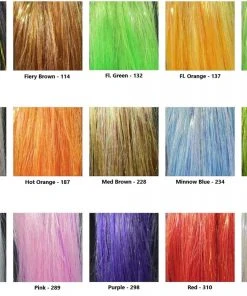 Hareline Senyo's Fusion Fibers Synthetic Fibers & Flash