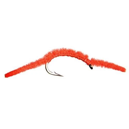 Umpqua San Juan Worm - Fire Orange Shop Flies 3 Umpqua San Juan Worm - Fire Orange Shop Flies