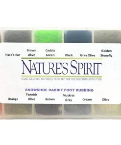 Nature's Spirit Snowshoe Rabbit Foot Dubbing Dispenser