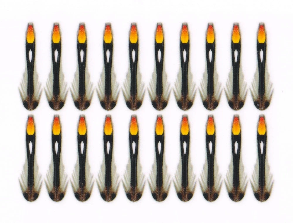 Semperfli Synthetic Jungle Cock Cheeks 3 Semperfli Synthetic Jungle Cock Cheeks