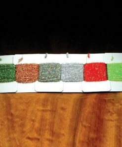 Hareline Solid And Krystal Tinsel Chenille
