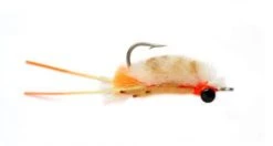Fulling Mill Shop Flies Sand Flea - Tan & White