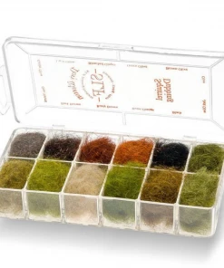 Wapsi SLF Squirrel Dubbing 12 Color Dispenser