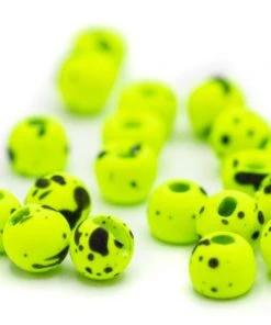 Firehole Stones Speckled Slotted Tungsten Beads