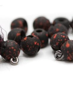 Firehole Stones Speckled Slotted Tungsten Beads