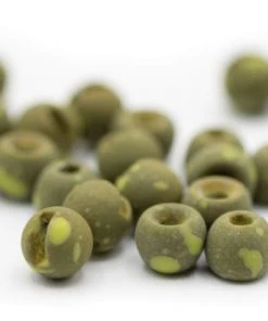 Firehole Stones Speckled Slotted Tungsten Beads