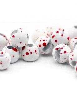 Firehole Stones Speckled Slotted Tungsten Beads