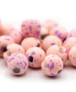 Firehole Stones Speckled Slotted Tungsten Beads