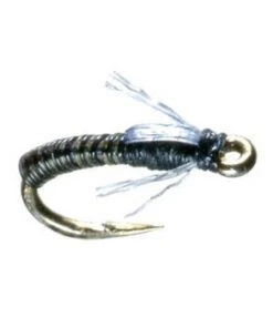 Umpqua Jujubee Midge - Zebra