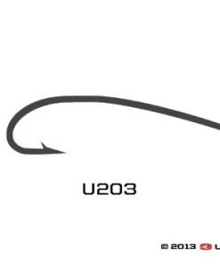 Umpqua U203 Long Curved Hook - 50 Pack Hooks & Shanks