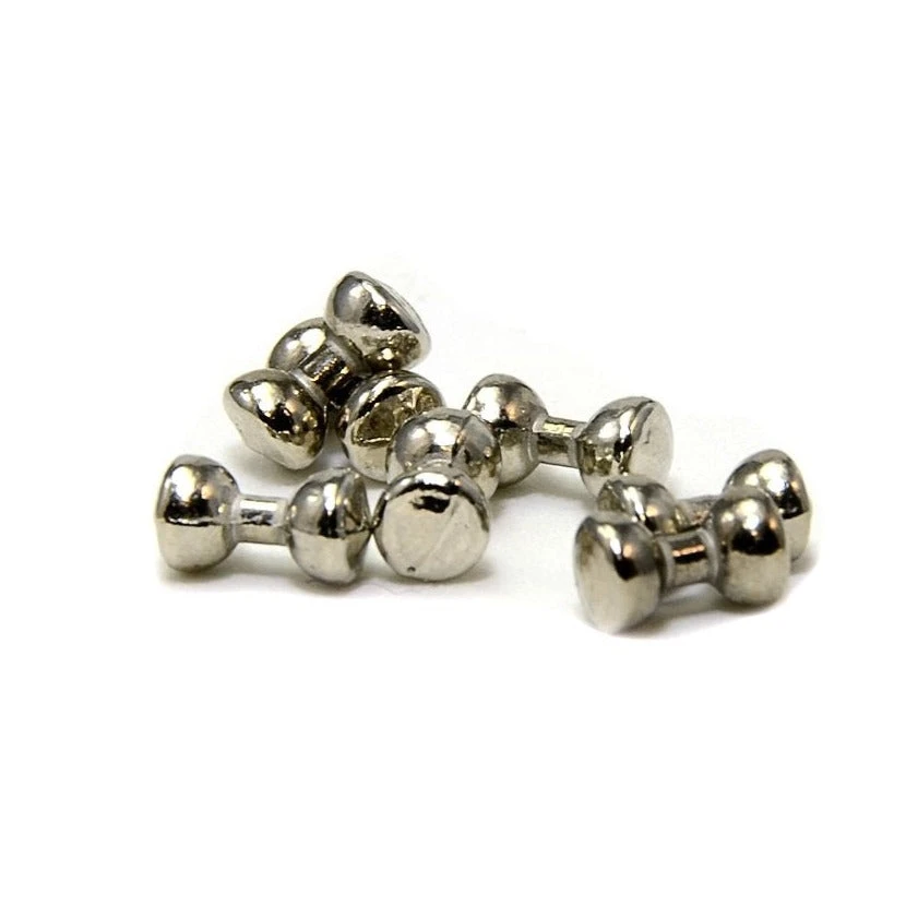 Hareline Lead Barbell Eyes Beads 3 Hareline Lead Barbell Eyes Beads