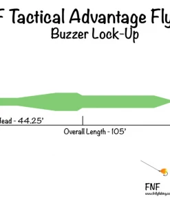 Nature's Spirit FNF Tactical Advantage Fly Line - Buzzer Lock Up Fly Lines