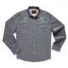 Howler Brothers Howler Bros. Gaucho Snapshirt - Dark And Stormy - Charocal Oxford Clothing & Logo Gear