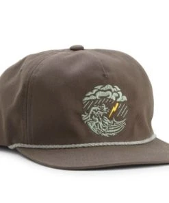 Howler Brothers Hats Howler Bros Unstructured Snapback Hat - Dark And Stormy - Charcoal Oxford