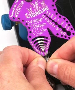 Hareline Hackle, Hook & Bead Gauge