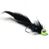 Umpqua Starlite Leech Black/Chartruese